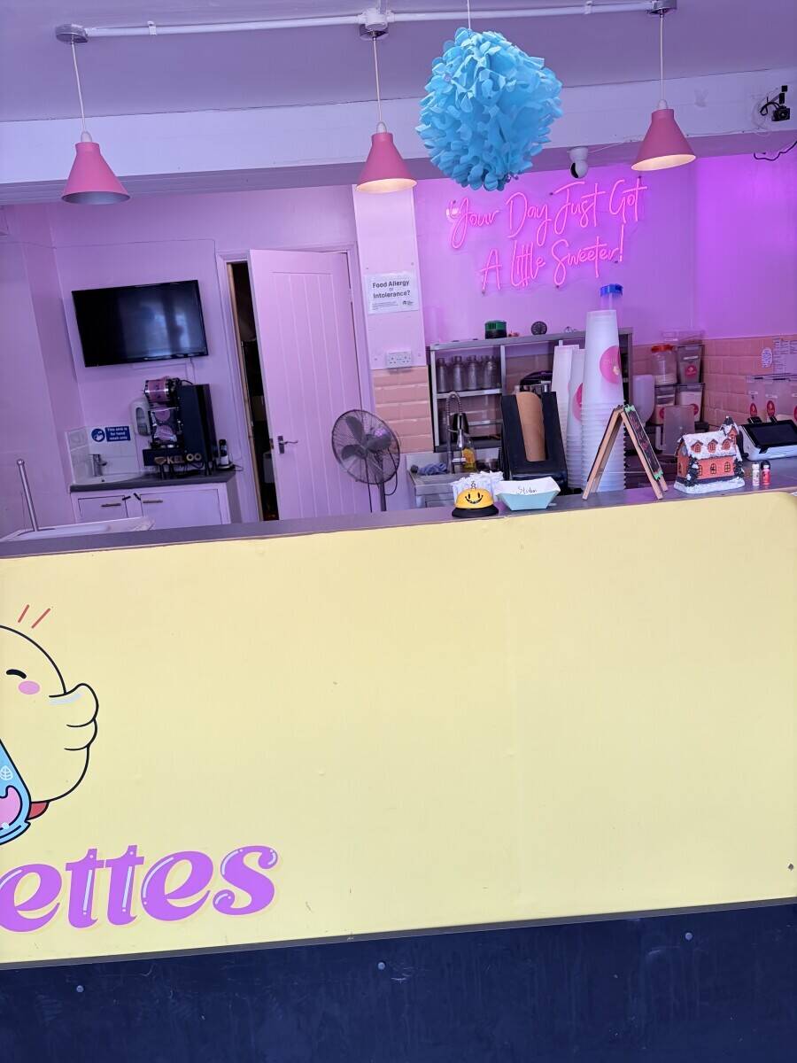 Independent Bubble Tea Business For Sale | Est. 2020 | High Street Newcastle-under-Lyme | £30K