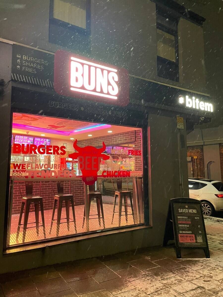 Buns Burgers For Sale Nottingham