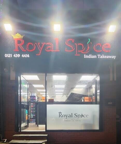 Royal Spice Indian Takeaway Kingstanding Birmingham for sale  Photo 1