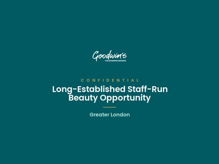 Long-Established Staff-Run Beauty Salon, Greater London