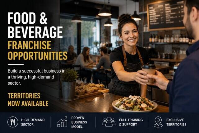 Launch Your Own Food & Beverage Business in a Fast-Growing Sector Launch Your Own Food & Beverage Business in a Fast-Growing Sector