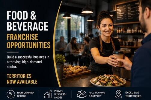 Launch a food and beverage business in Leeds with proven support and systems in a high-demand market