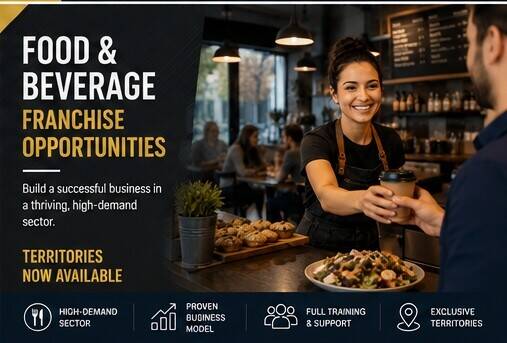 Launch a food and beverage business in Newcastle - proven brand in a high-demand market