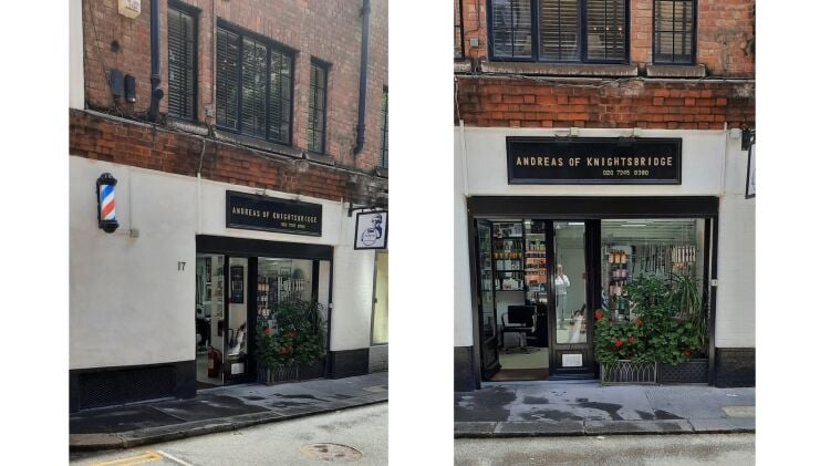Prestigious Knightsbridge Hair Salon & Barbers with Loyal Client Base Photo 1