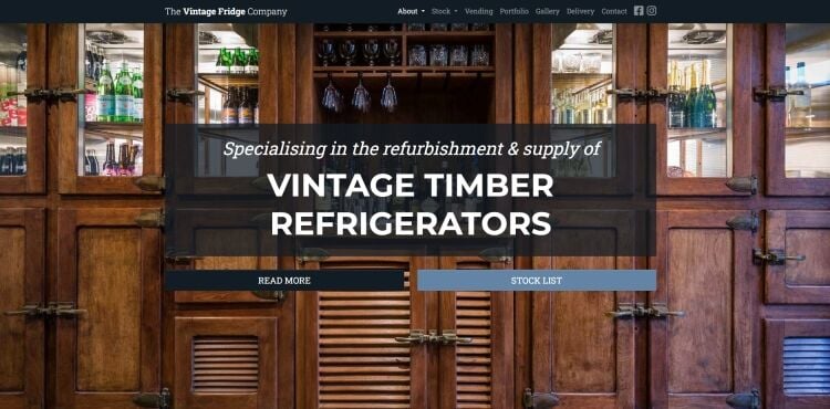Bespoke Vintage Refrigeration Business with Exceptional Global Growth Potential Photo 1