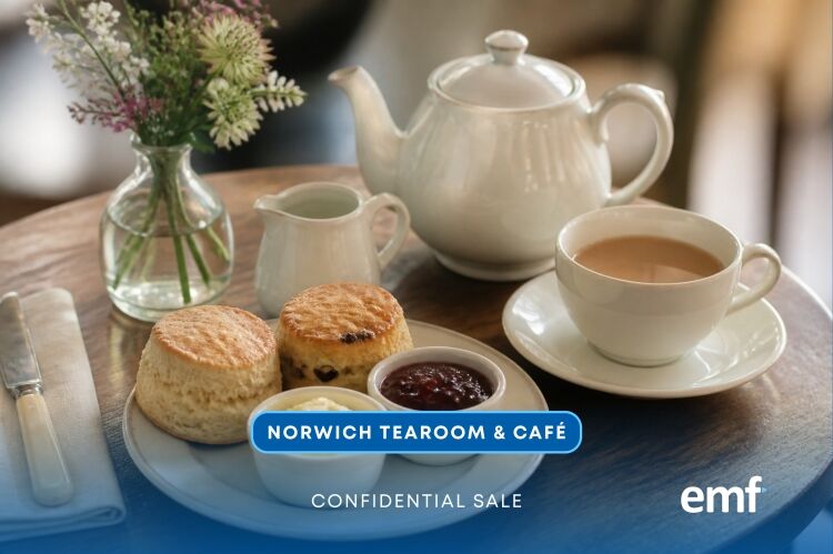 Norwich Tearooms & Café for sale in Norwich Norfolk with seating and event potential