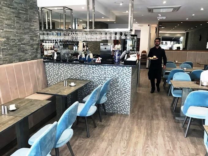Licensed café bistro for sale in Essex with seating and a large kitchen