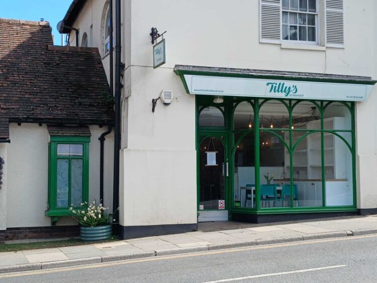 Turnkey cafe for sale in Midhurst West Sussex, Tilly's of Midhurst available for new ownership.