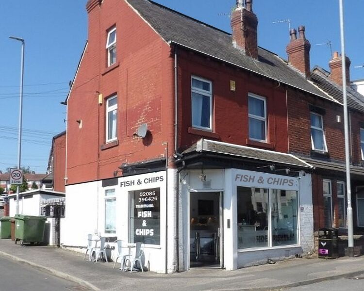 Established fish and chip shop trading just 3.5 days weekly in Horsforth, Leeds Photo 1