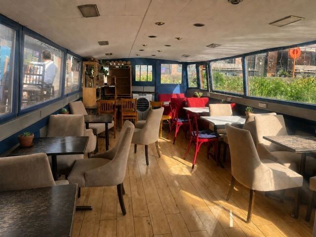 Café On A Barge for Sale Photo 1