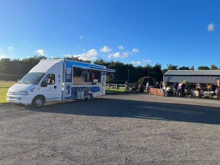 Greek food truck for sale