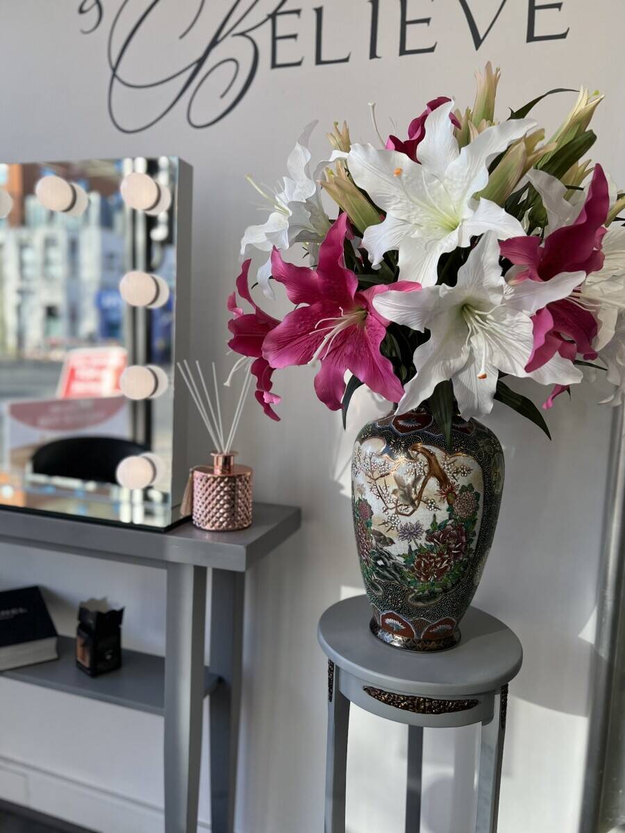 Very busy established hair and beauty salon comprising two floors