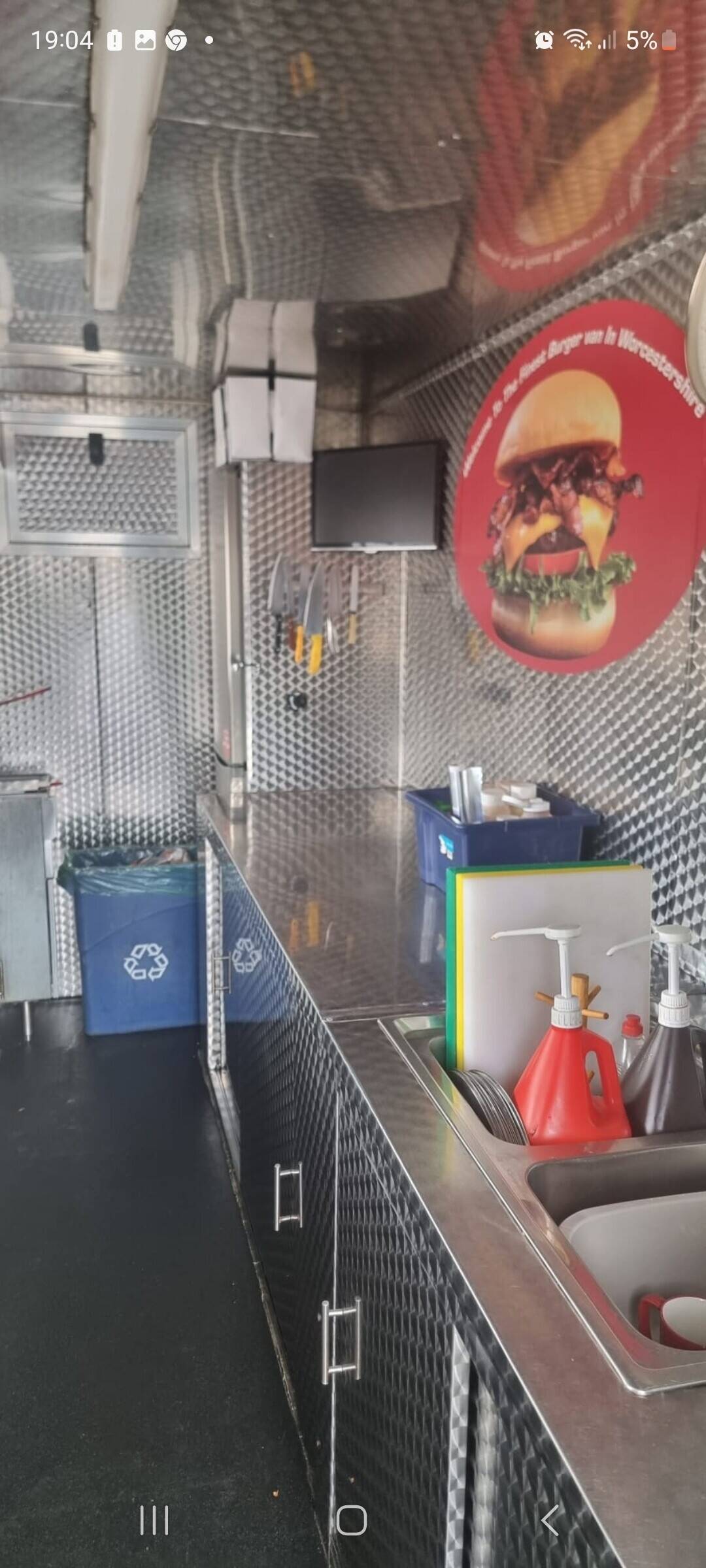 Fitted Burger Van business for sale in Worcester Photo 6