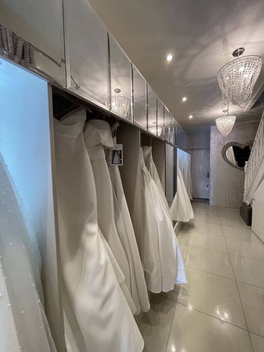 Luxurious bridal & evening wear shop for sale in Sutton coldfield