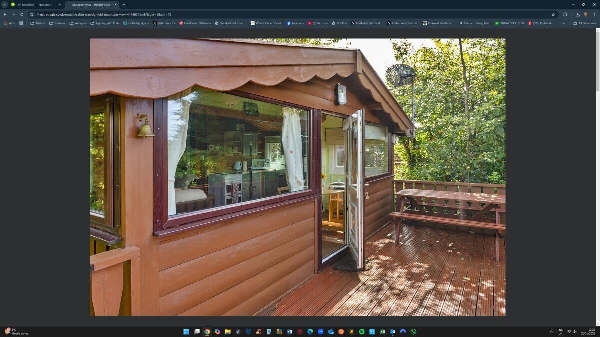 Long-term Holiday Chalet Rental and Lifestyle business in Rhinog Mountains Snowdonia for sale