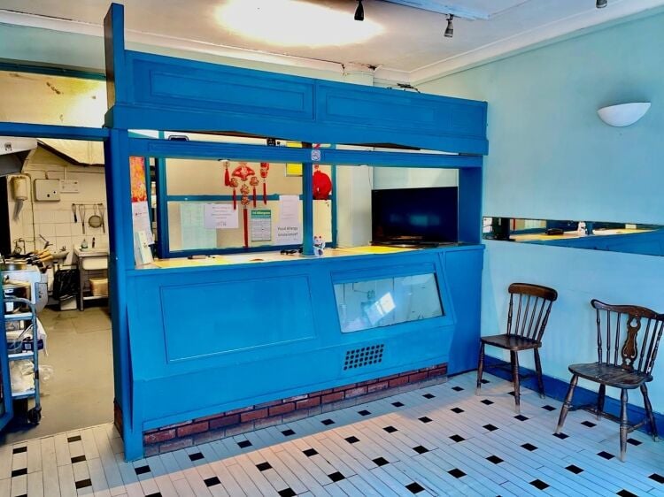 Freehold Chinese Takeaway Located  Mevagissey Cornwall