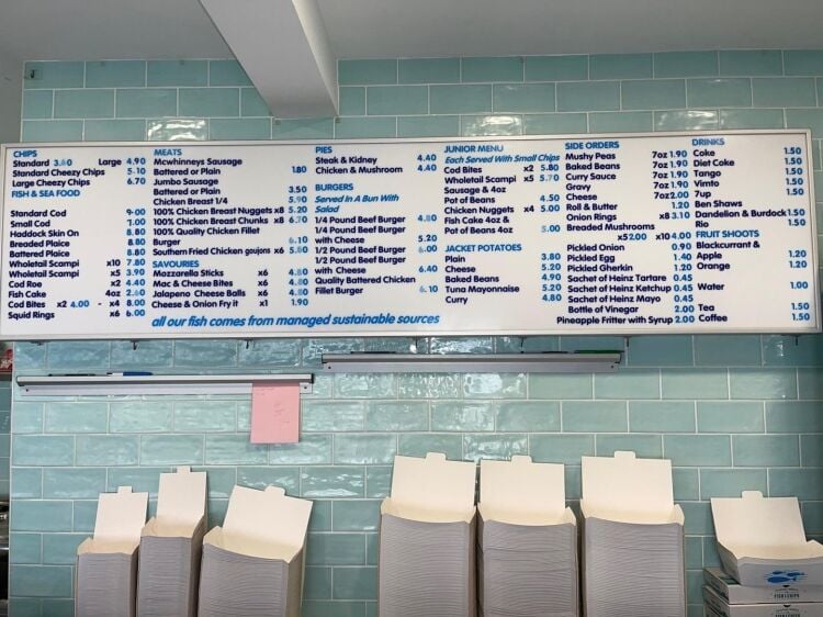 Leasehold Fish & Chip Takeaway Located In Truro