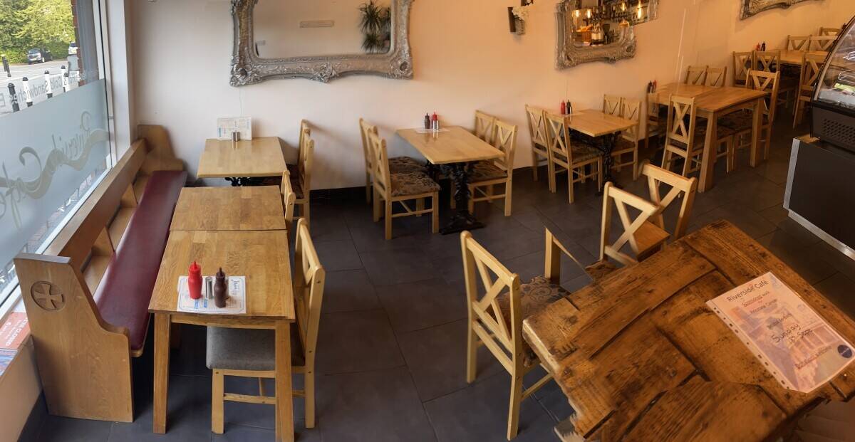 Riverside cafe
