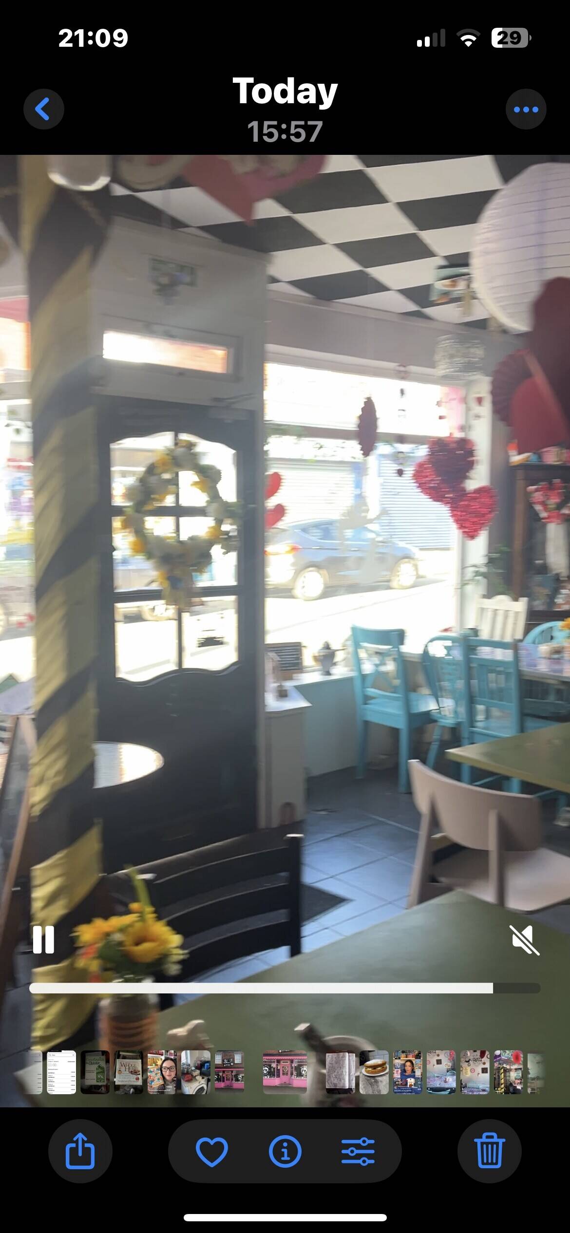 Vintage Mad Hatters tea room