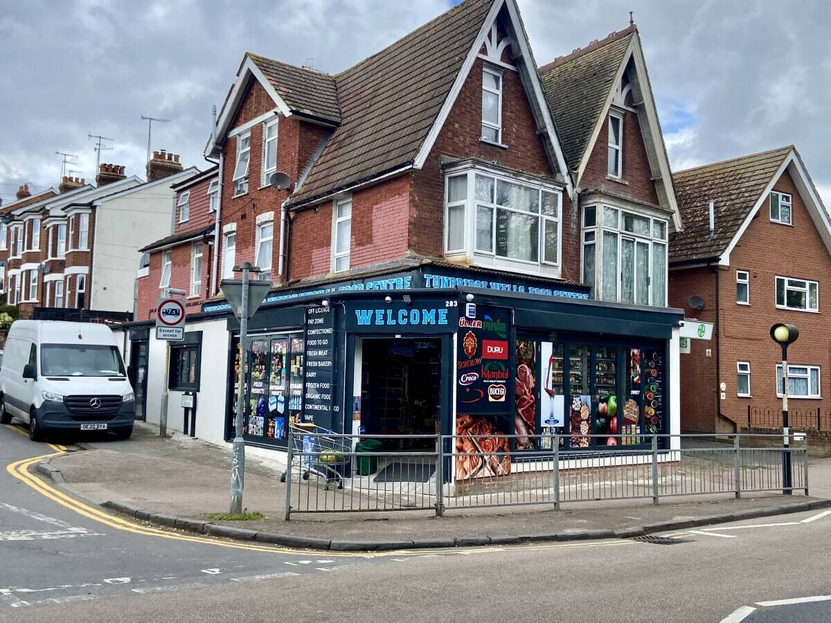 Off license and Grocery store in Tunbridge Wells Kent