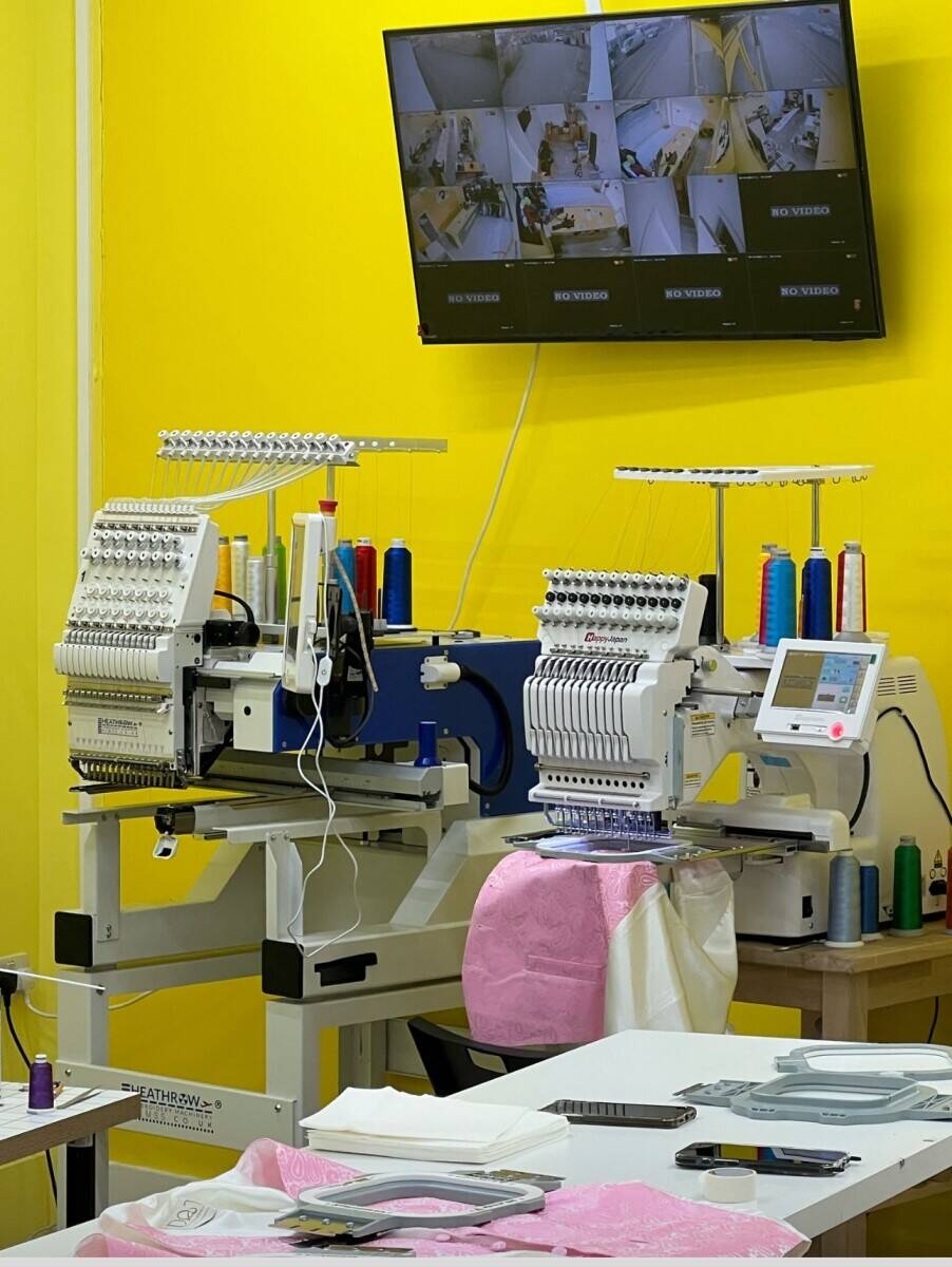 Established Custom Printing & Embroidery Business in Neasden, London