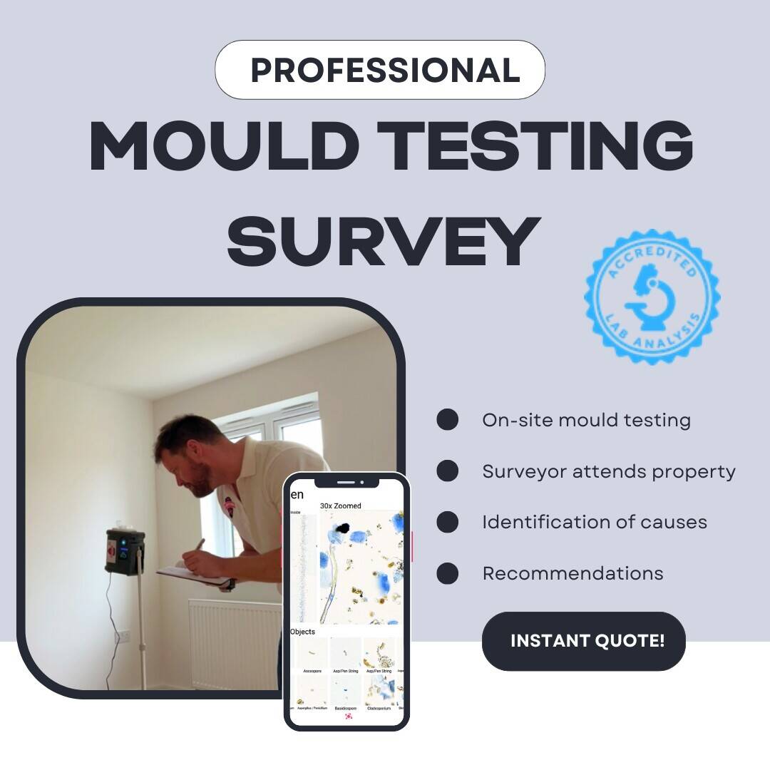 Damp and Mould Surveying/Testing Company for Sale. London and South West. Est 2022.