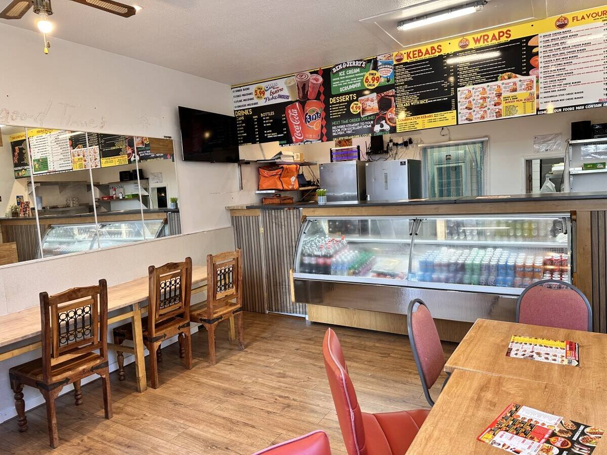 Kebab shop running business for sale 10 leasehold rent