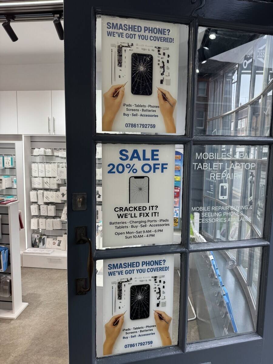 Mobile Phone Shop with Repairs, Accessories & Vapes – Prime Location