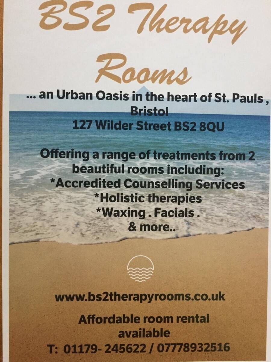 Street Level  Fully Equipped Therapy  Centre Bristol City Centre