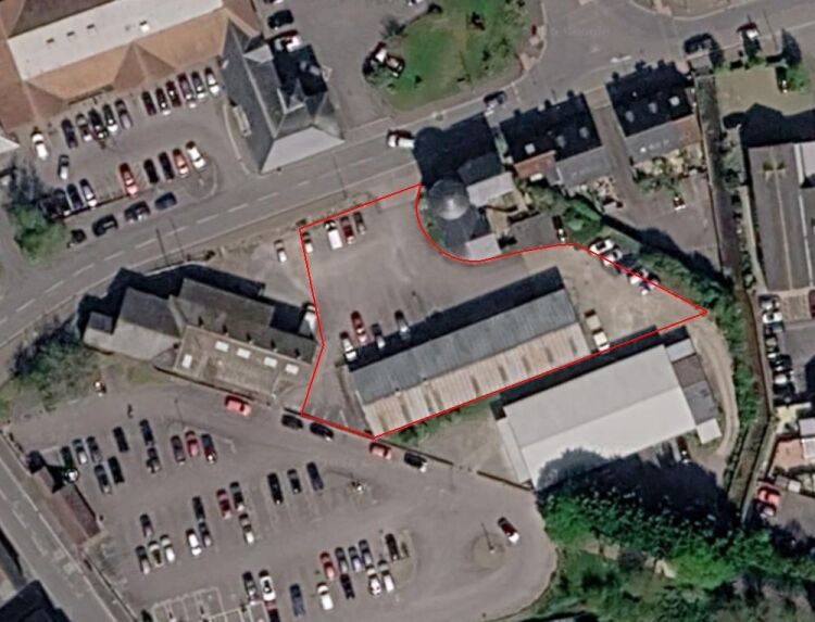 VERSATILE LIGHT INDUSTRIAL/RETAIL PREMISES with CAR PARK offering DEVELOPMENT/INVESTMENT OPPORTUNITY