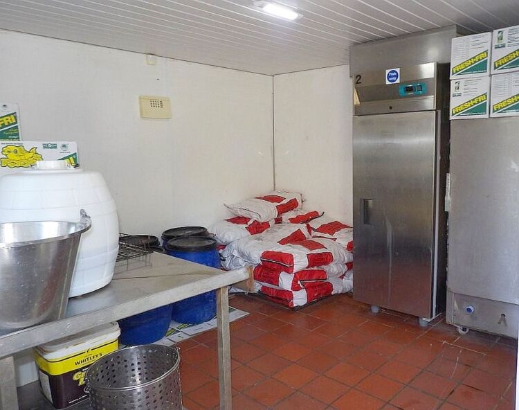 Semi-detached freehold fish & chip takeaway with unused 28 cover cafe, trading just 28 hours weekly