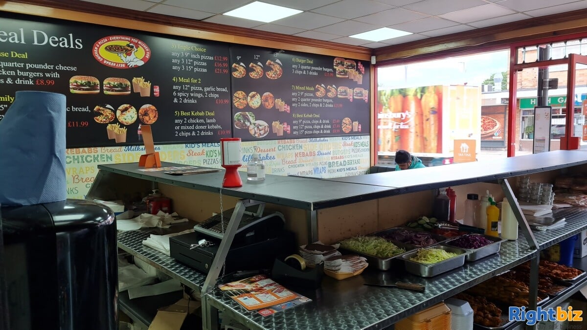 Fast Food / Takeaway Business for sale in Leicester with 2 bedroom accommodation