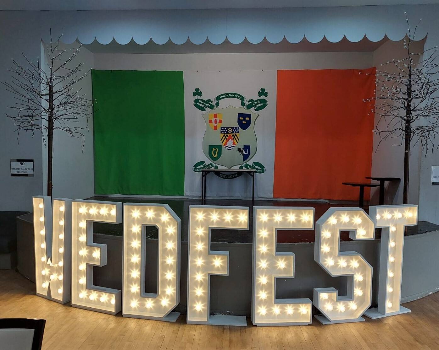 Small Light Up Letters Business in Surrey