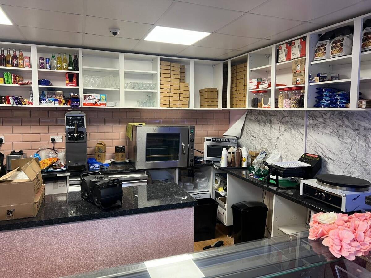 Dessert shop fully ready