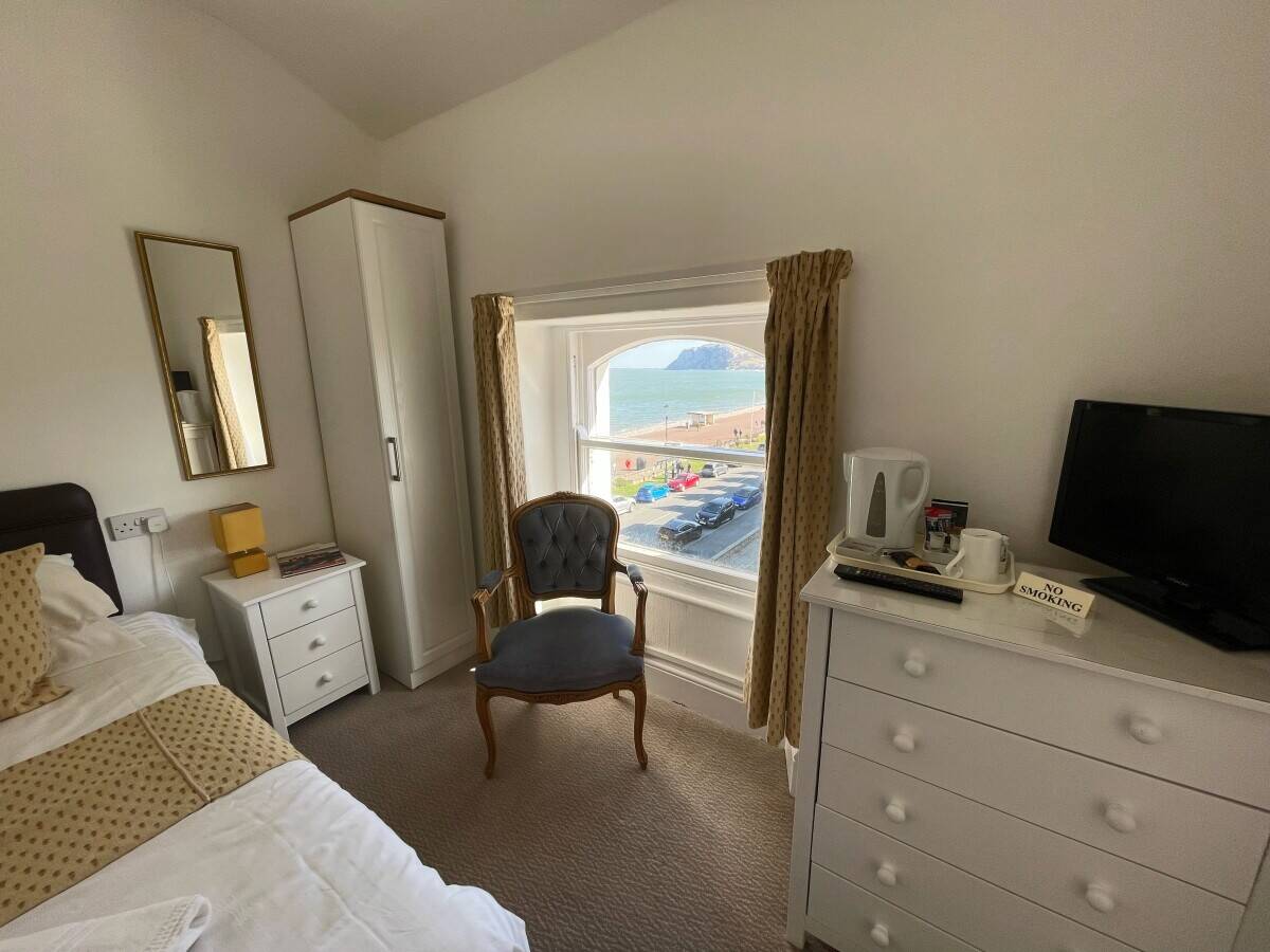 SHELBOURNE HOTEL, LLANDUDNO - 16 BEDROOM HOTEL IN PRIME SEAFRONT POSITION WITH PRIVATE CAR PARK