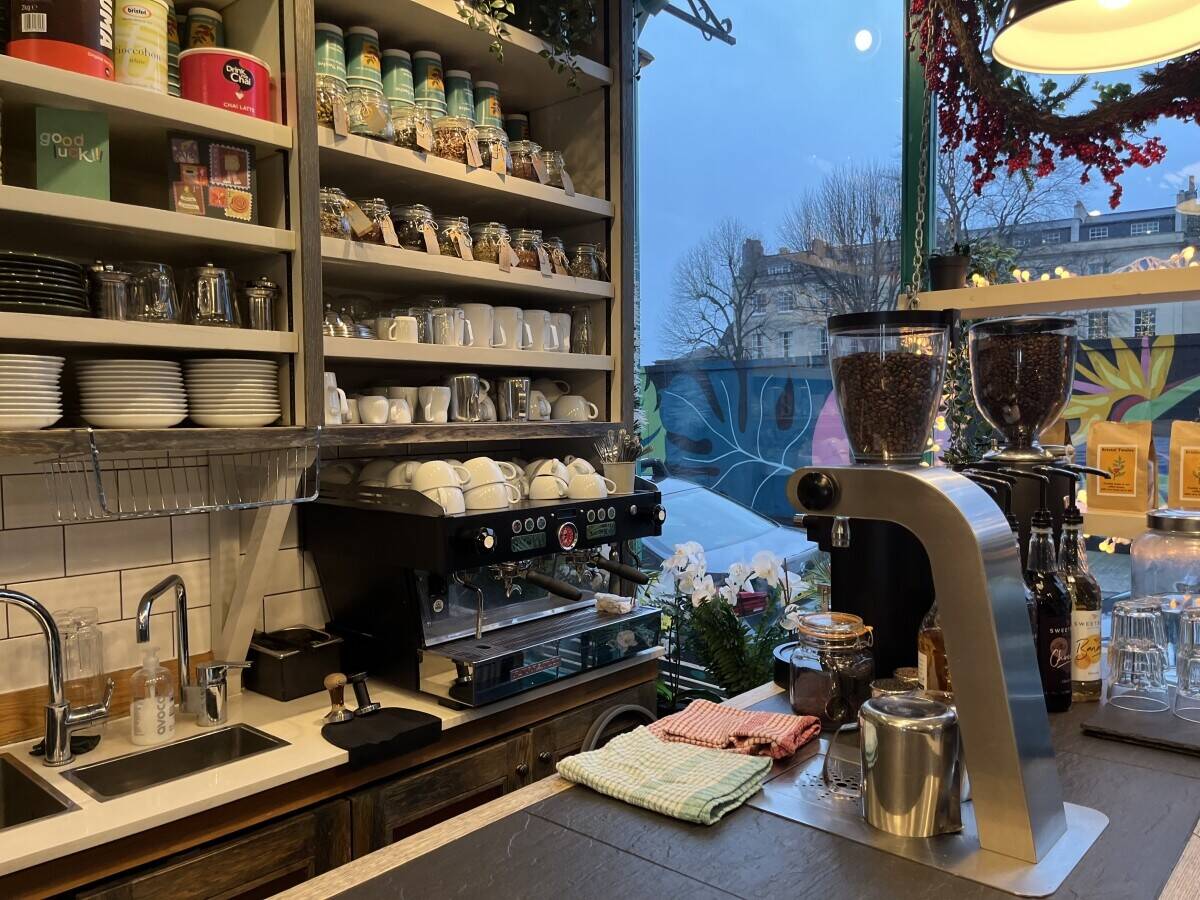 Charming cafe in Clifton Village