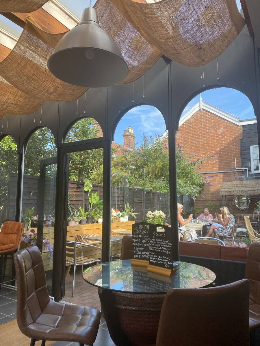 Wine, cafe bar and restaurant in Woodbridge, Suffolk