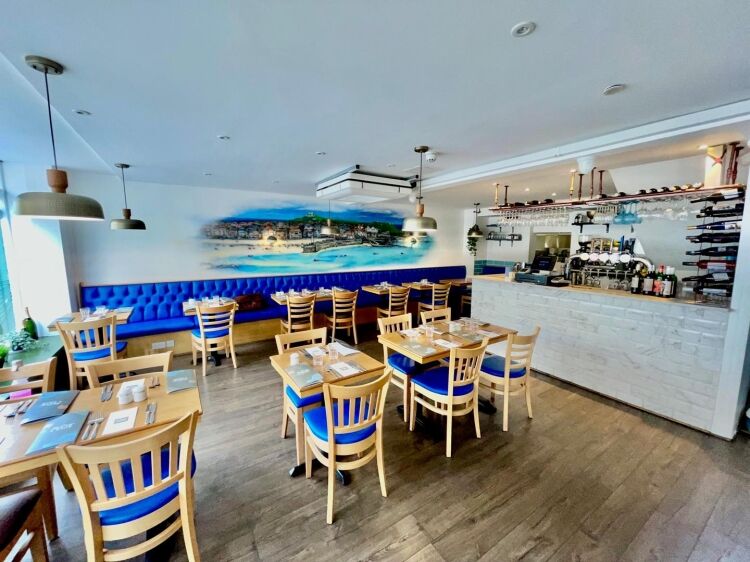 Leasehold Seafood Restaurant Located In St Ives, Cornwall