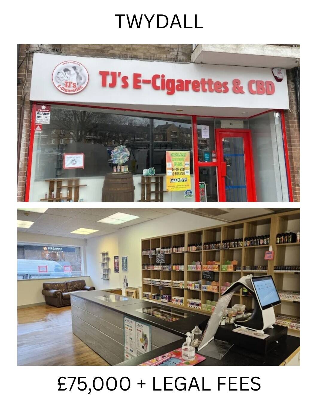 Chain of Vape Shops for sale in Kent Photo 11