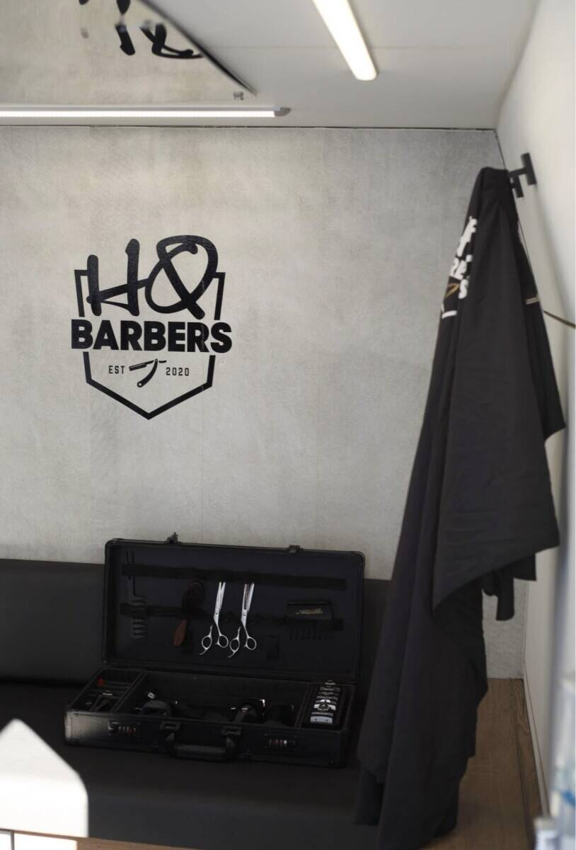 Barber Van for sale . Mobile Barbers.