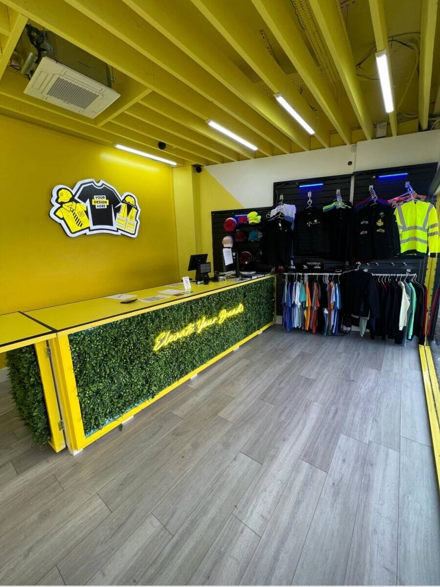 Established Custom Printing & Embroidery Business in Neasden, London