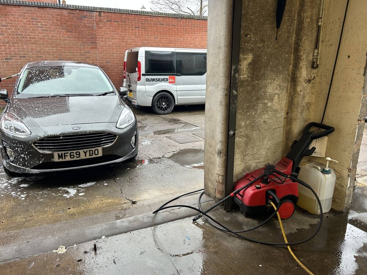 Car sales forecourt & showroom