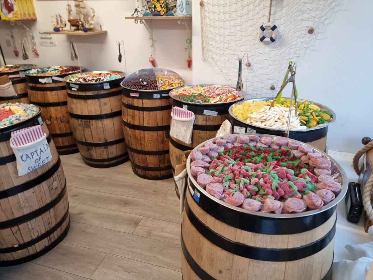 Captain of Sweets shop located in Gloucester