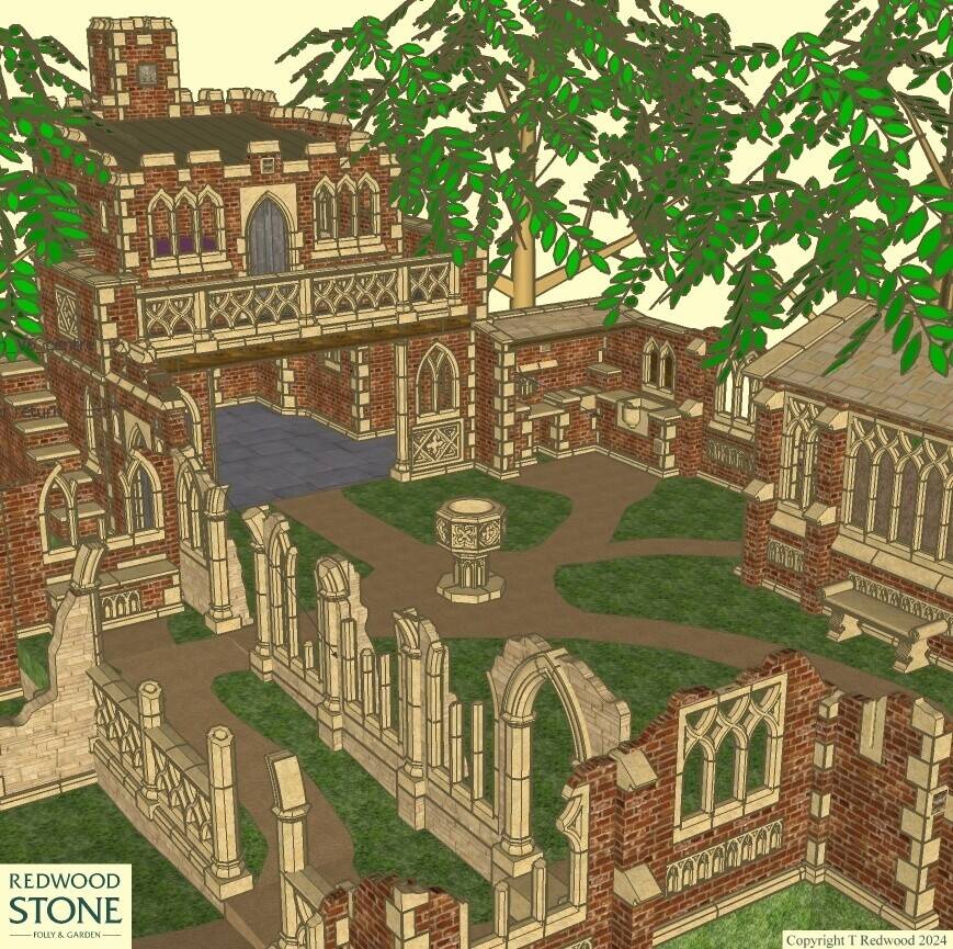 Manufacturer of the Gothic Folly, Landscape and Garden Ornament. Healthy Earnings and Great Cashflow.