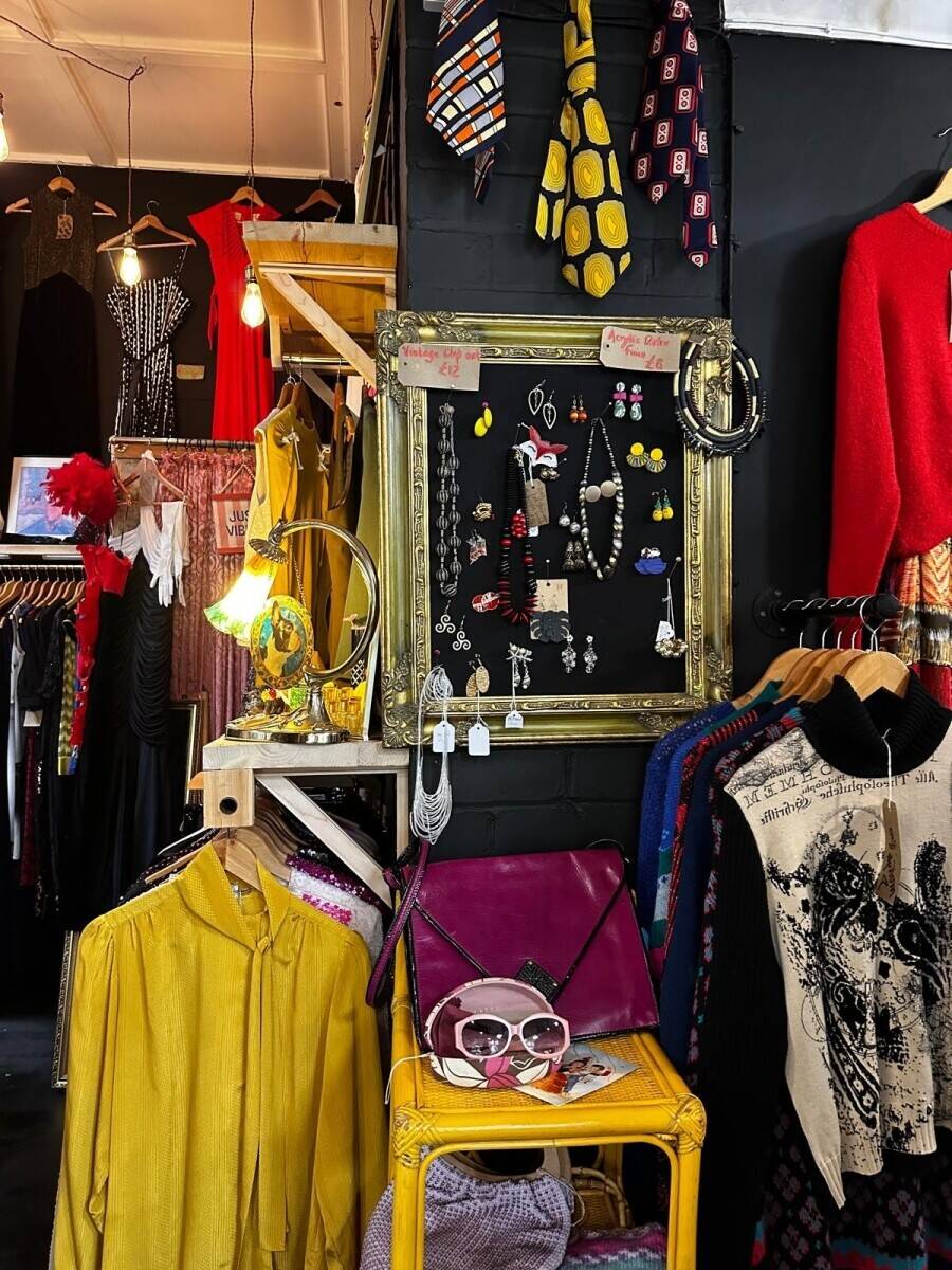 Revibe Vintage Clothing Stall – Turnkey Business for Sale (Hereford Market)