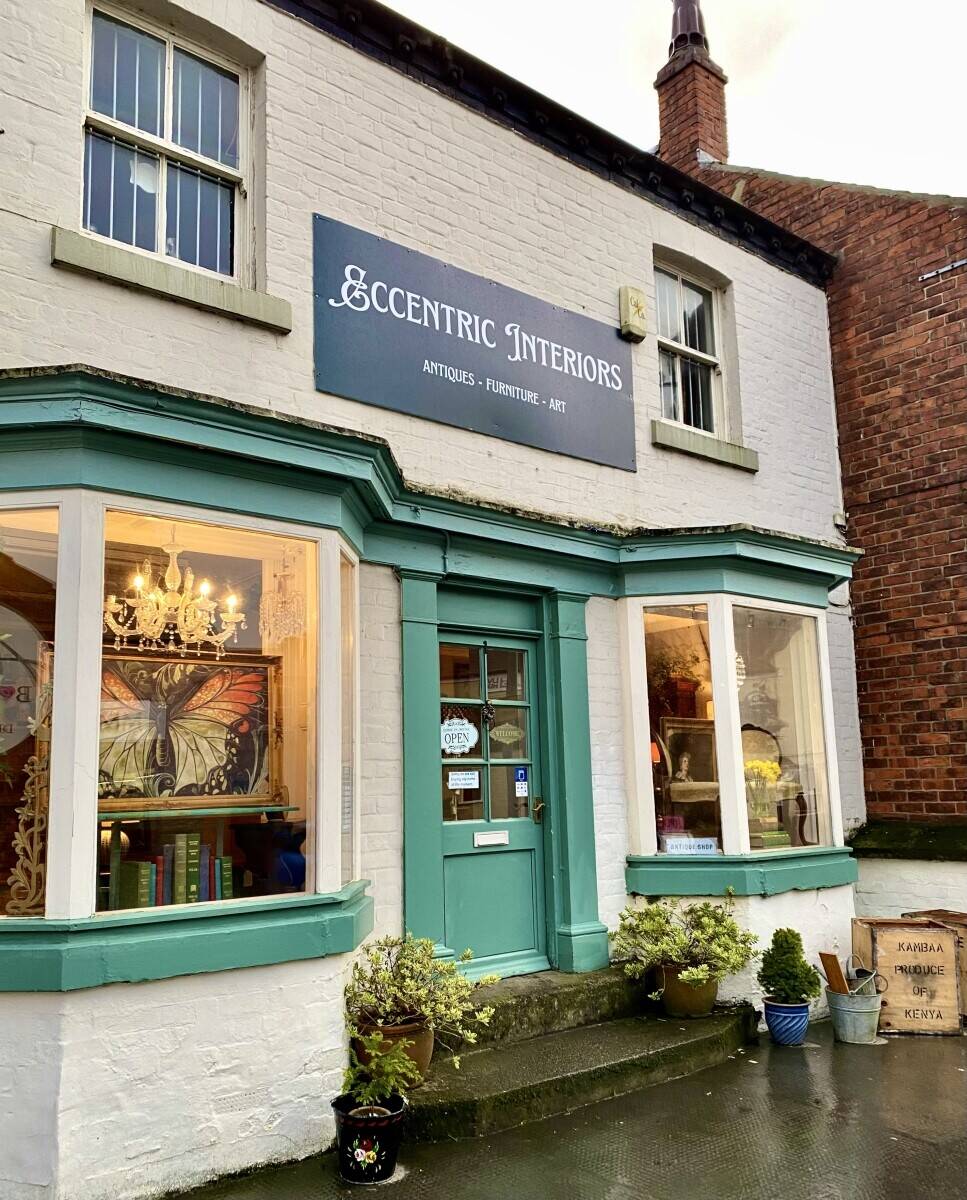 Antiques & Interiors Shop for sale in bustling North Yorkshire town
