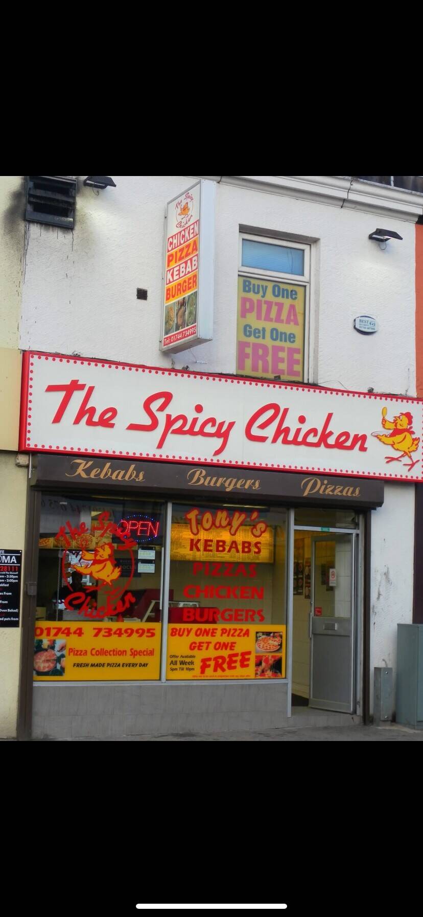 Tony spicy chicken 