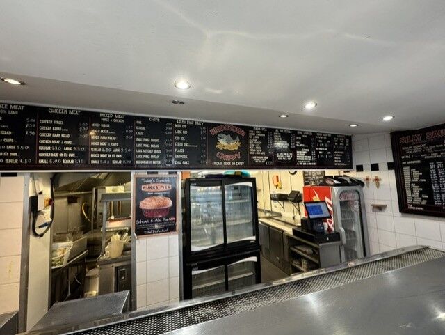 Leasehold Fish & Chip Takeaway & Café Located In Cannock