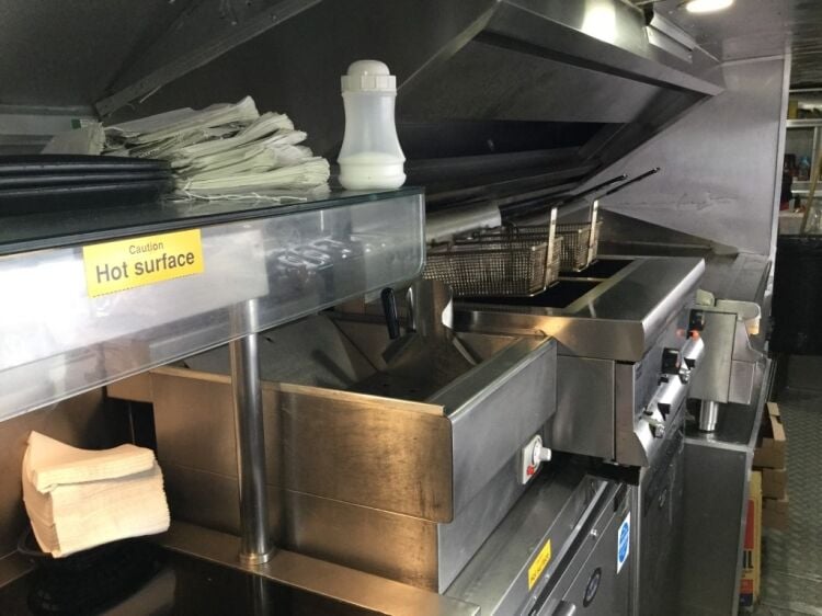 American Styled Diner Double Decker Bus