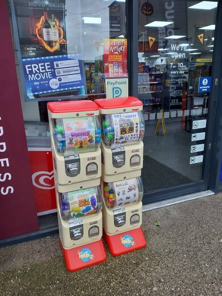 Toy Vending Machine Business for Sale